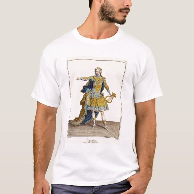 Costume for Apollo in the opera 'Phaethon', engrav T-Shirt (Front)