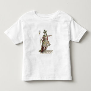 Costume for Neptune in several operas, engraved by Toddler T-shirt