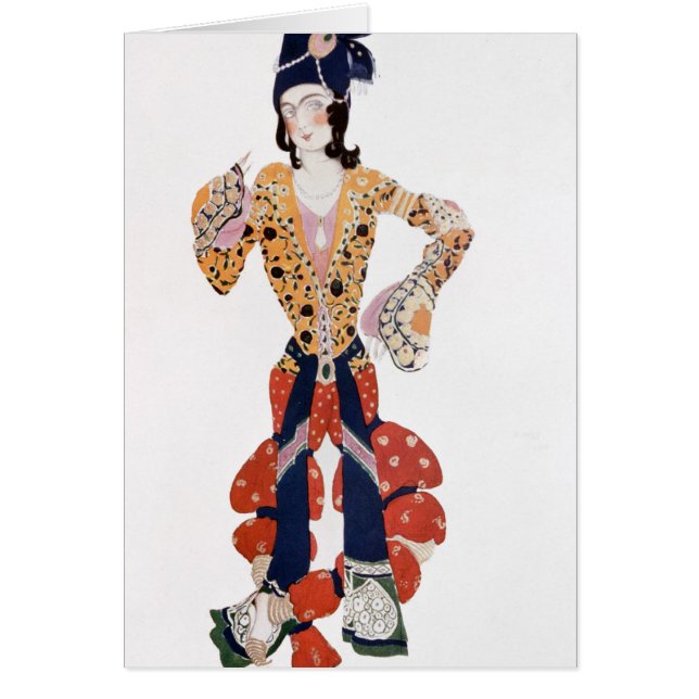 Costume for Nijinsky  in the ballet (Front)
