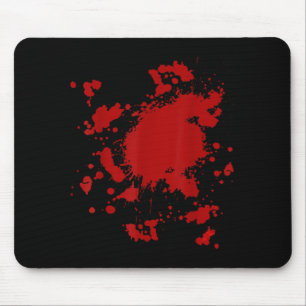 Costume Gag Fancy Dress Scary Halloween Mouse Pad