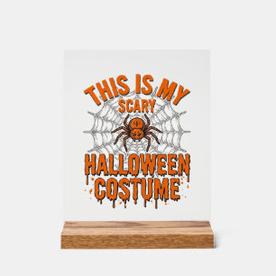 Costume Halloween effrayant Toile d'araignée Desig
