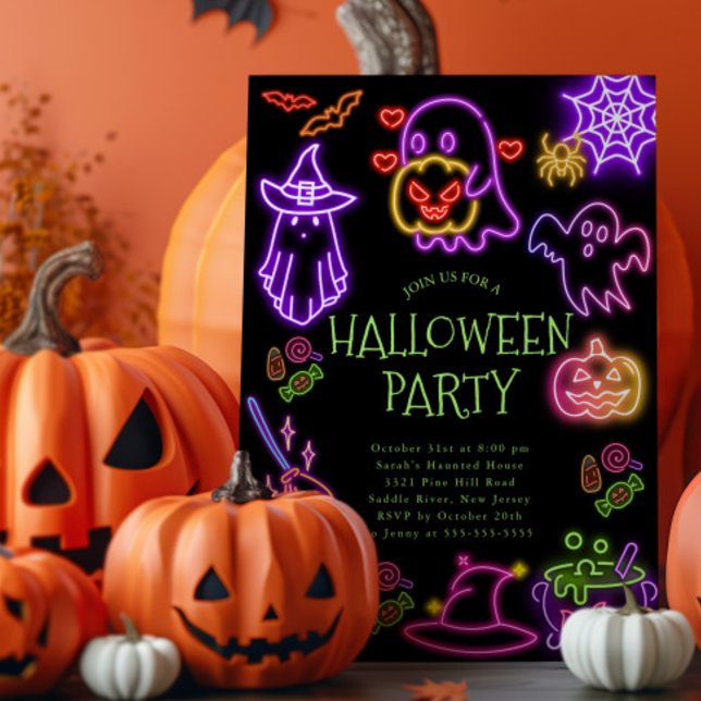 Costume mignon Invitation de la fête d'Halloween (Créateur téléchargé)
