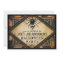 Costume Party Orange Black Spider Cocktail Invite