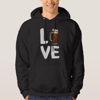 Costume Root Beer for Beer Lovers Rootbeer LOVE Hoodie