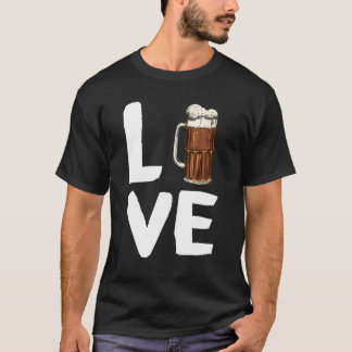 Costume Root Beer for Beer Lovers Rootbeer LOVE T-Shirt