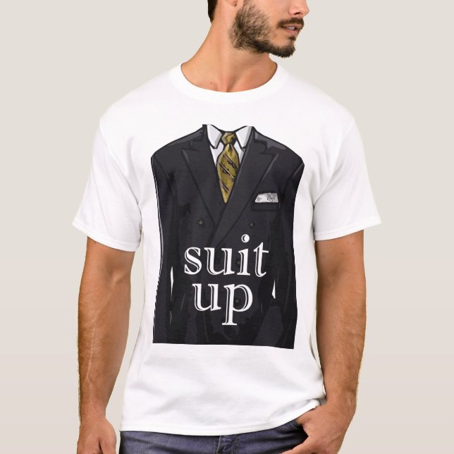 costume vers le haut de pièce en t (Devant)