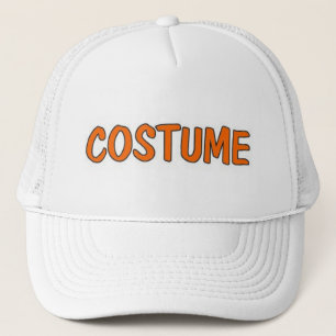 Costume Word Art Trucker Hat