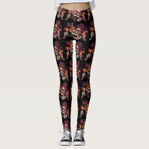 Costumes and Cocktails Adult Party Halloween Leggings