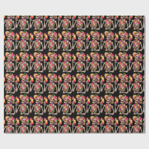 Costumes and Cocktails Adult Party Halloween  Wrapping Paper