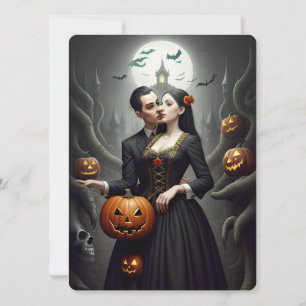 Costumes & Cauldrons Halloween Party Invitation