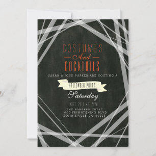 Costumes & Cocktails Invitation du parti Hallowe