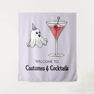Costumes & Cocktails Party Tapestry