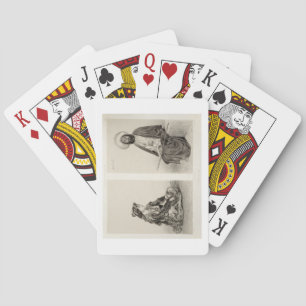Costumes of Baku, Caspian Coast, plate 35 from a b Playing Cards