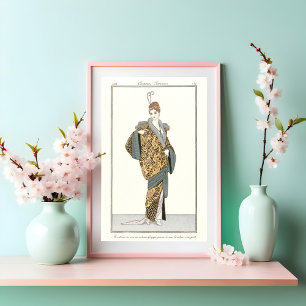 Costumes Parisiens- Mode Vintage  Affiche