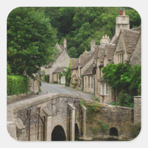 Costwolds ville Castle Combe autocollant