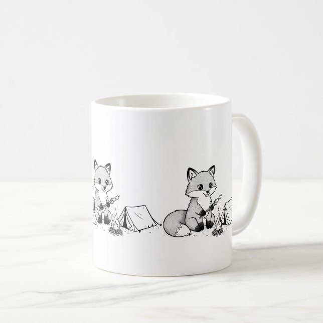 Cosy Camfire Fox Mug (Devant droit)