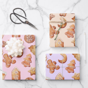 Cosy Christmas cookies Wrapping Paper 