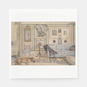 Cosy Corner (by Carl Larsson) Napkin