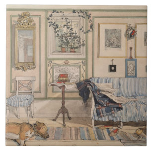 Cosy Corner (by Carl Larsson) Tile
