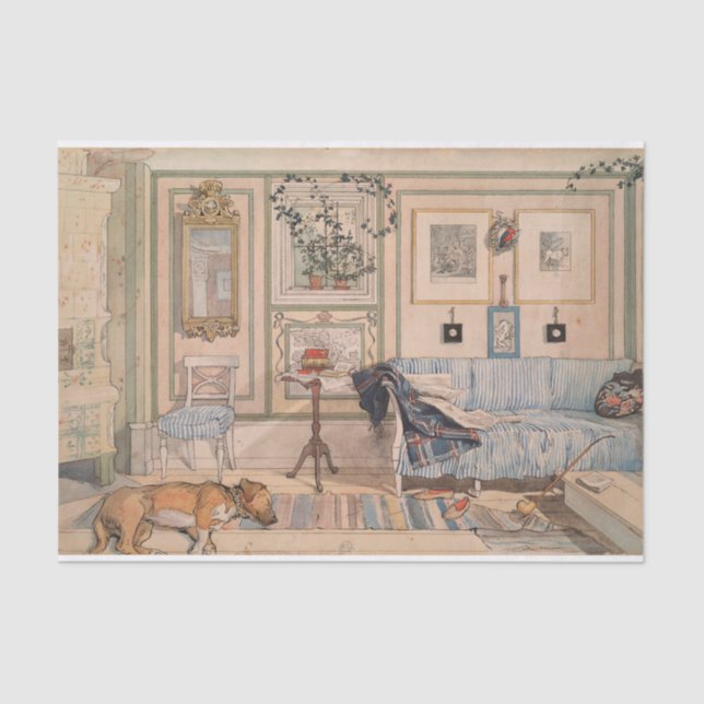 Cosy Corner (by Carl Larsson) Tissue Paper (Front)