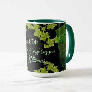 Cosy Cuppa Green Tea Tasses Après-Midi Tea Party M