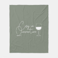 Cosy in Quarantine Wine Green