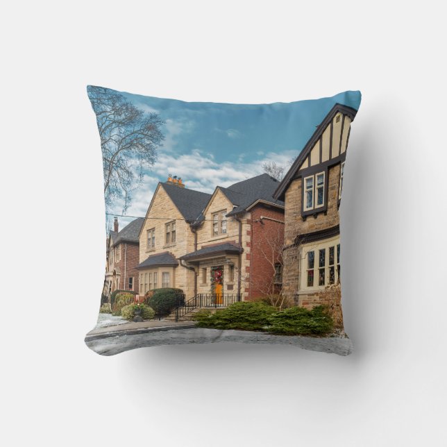 Cosy oreiller à lancer personnalisé | Décor maison (Recto)