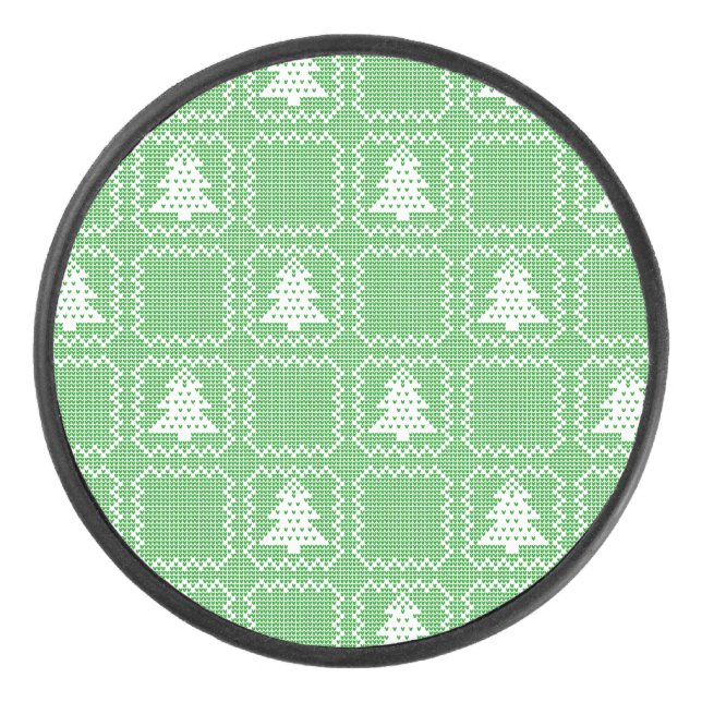 Cosy sapin de Noël affreux pull à damiers motif (Devant)