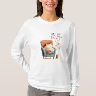 Cosy T-Shirt Graphique De Noël