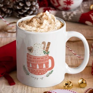 Cosy Up Hot Cocacao Mug Noël