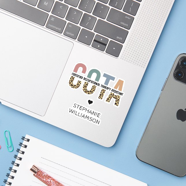 COTA Certified Occupational Therapy Assistant (Laptop w/ iPhone)