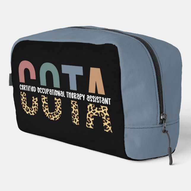 COTA Certified Occupational Therapy Assistant Dopp Kit (Right Corner)