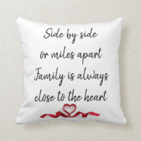 Côte à côte coussin (bilatéral) de famille
