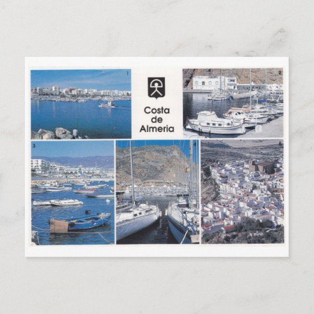 Côte d'Almeria - Carte postale (Devant)