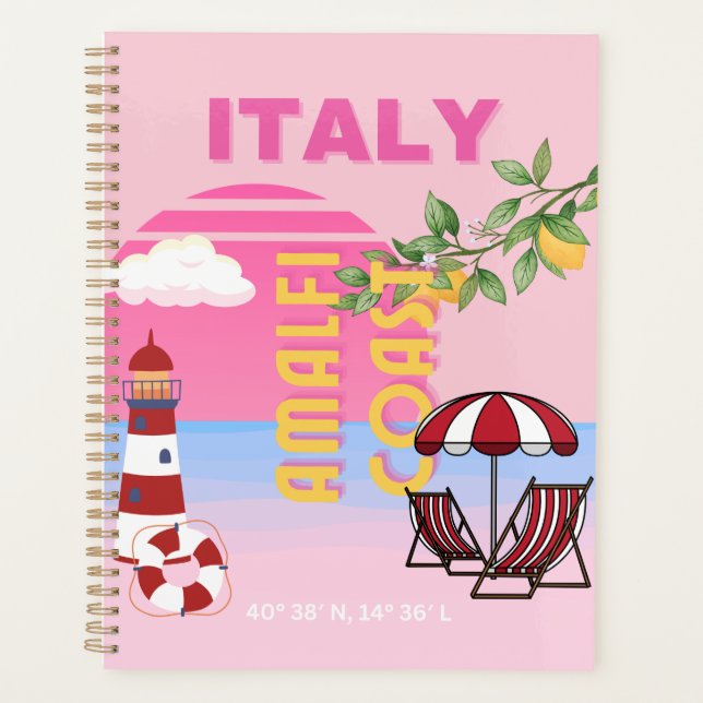Côte d'Amalfi, Voyage à Preppy, Rose (Devant)