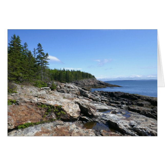 Côte de l'île Bar dans le parc national Acadia (Devant horizontal)