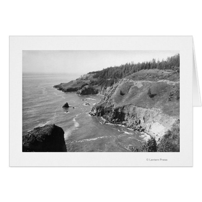 Côte de l'Oregon Nord de Look Out Cape Fowlweathe (Devant horizontal)