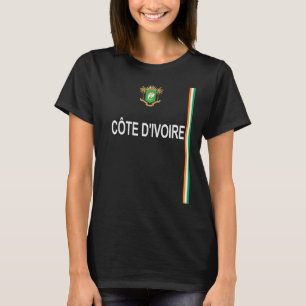 Cote D'Ivoire T-shirt - Sporty Ivory Coast Tee