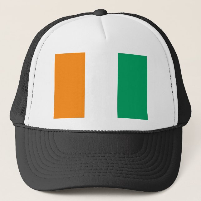 côte d'ivoire trucker hat (Front)