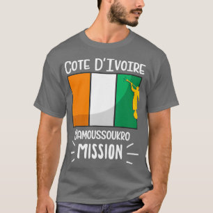 Cote DIvoire Yamoussoukro Mormon LDS Mission T-Shirt