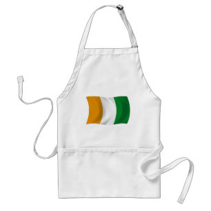 Cote d'lvoire (Ivory Coast) Flag Apron