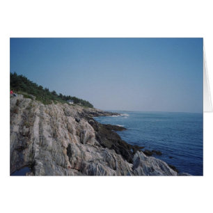 Côte rocheuse de l'île Bailey
