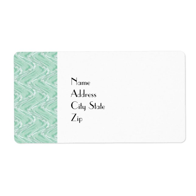 Coton Candy Vert Abstrait (Devant)