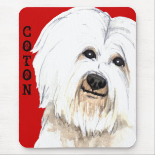 Coton Colour Block Mouse Pad
