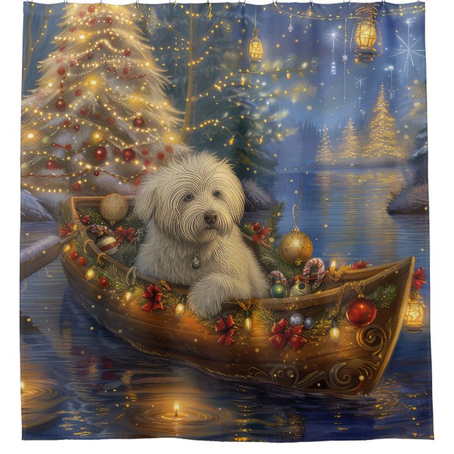 Coton De Tulear Christmas Festive Voyage  (Front)