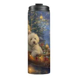 Coton De Tulear Christmas Festive Voyage  Thermal Tumbler
