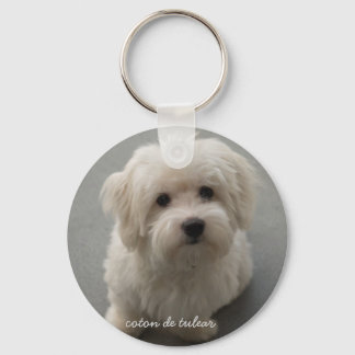 Coton de Tulear Keychain