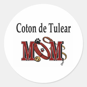 Coton De Tulear Mom Sticker