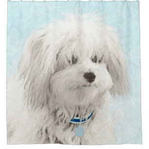 Coton de Tulear Painting - Cute Original Dog Art