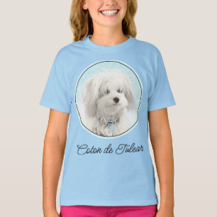Coton de Tulear Painting - Cute Original Dog Art T T-Shirt